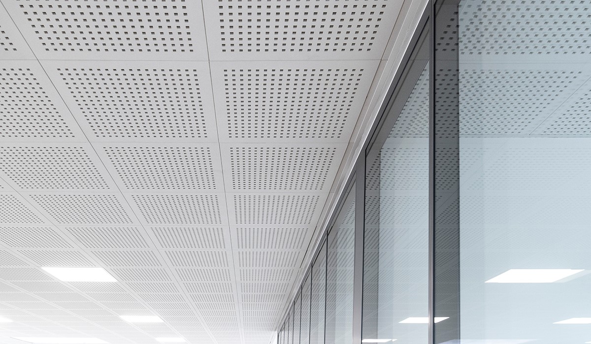 Contur Acoustic Gypsum Tiles For Concealed T Grid Knauf Danoline Contur Acoustic Gypsum Tiles For Concealed T Grid Knauf Danoline